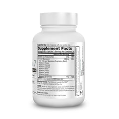 60-caplet bottle of Organixx Magnesium Glycinate 7-Form Complex