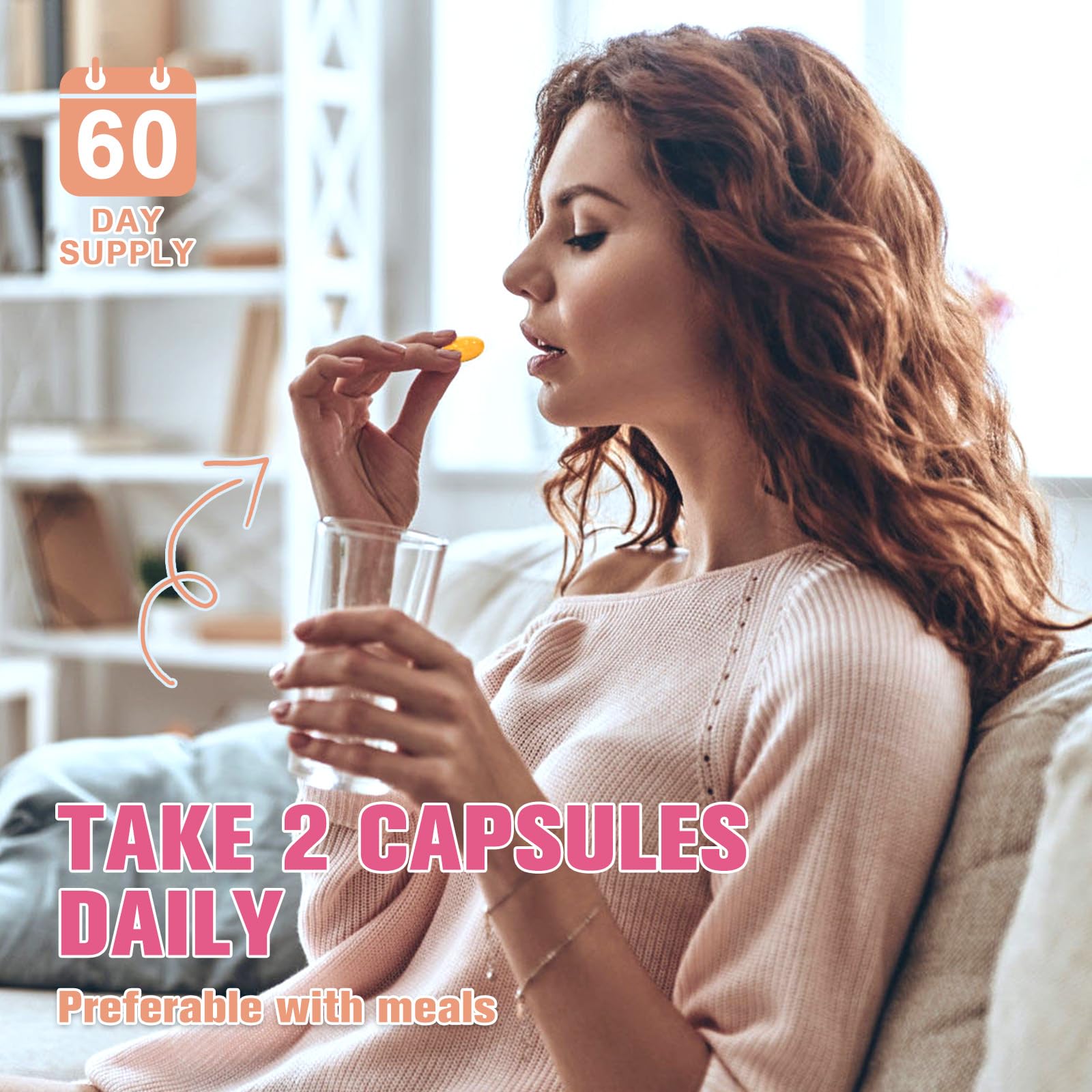 Gluten-free and allergen-free magnesium glycinate capsules