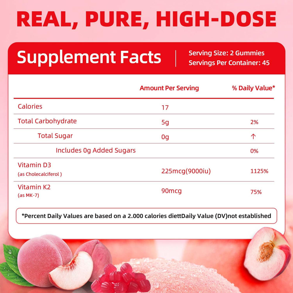 Packaging shot of ORGMO D3 K2 gummies