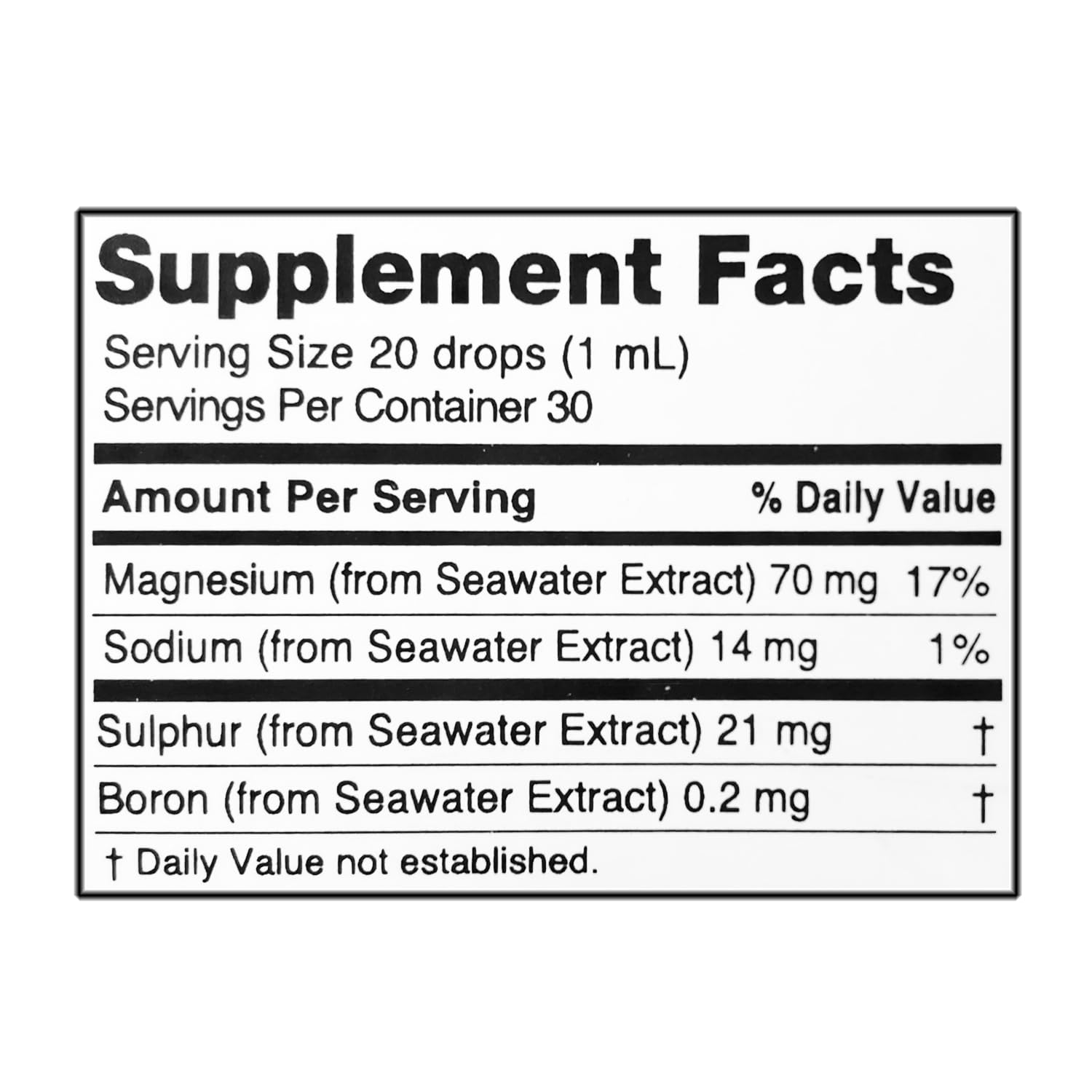 Close-up of Free Ion Magnesium form graphic