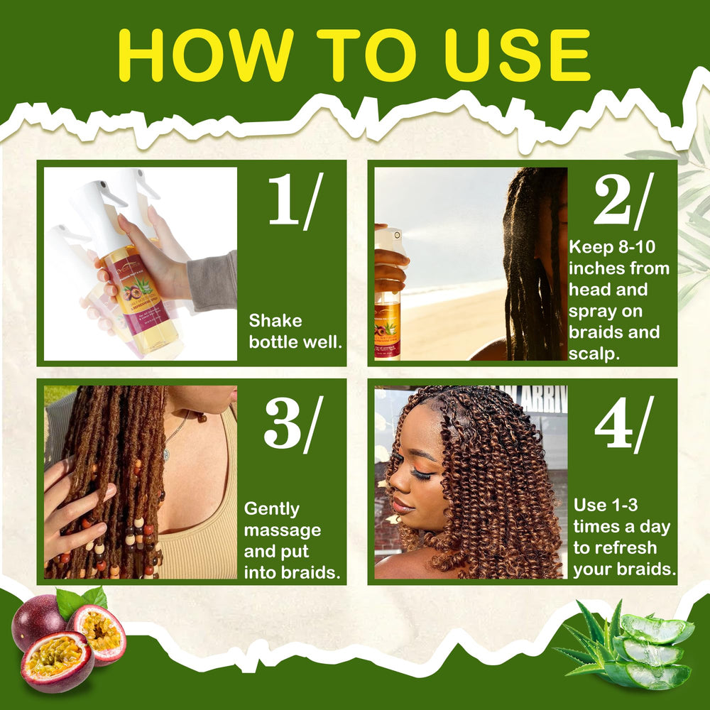 Orientdreads Rose Water Softening Tonic highlights soothing touch for skin and hair
