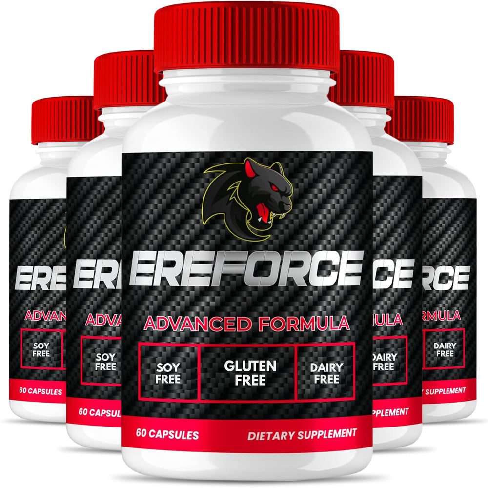 Original Ereforce daily capsules bottle – 60 capsules per bottle (5-pack set)