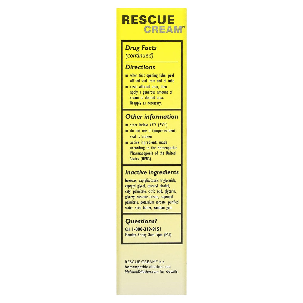 Rescue Cream product photography with neutral background