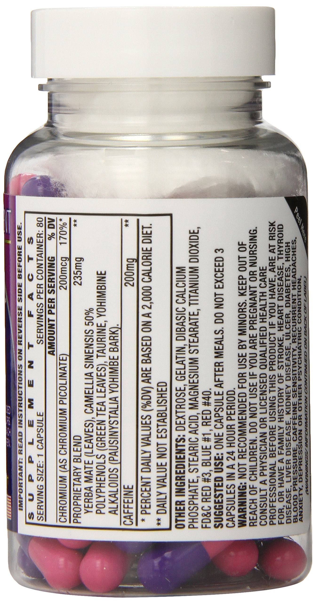 Original Stacker 3 XPLC bottle and label on a surface
