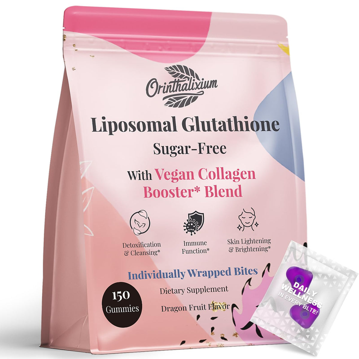 Orinthalixium Liposomal Glutathione Gummies 1000MG – Sugar Free – British Vita