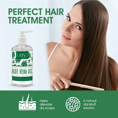 Oriso Aloe Vera Gel applied to skin to calm irritation and hydrate