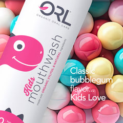 Plant-based ingredients of ORL Kids mouthwash
