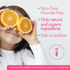 Mouth sensitivity reduction with ORL Kids mouthwash