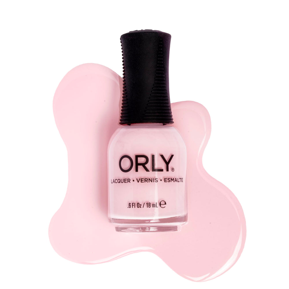 ORLY 3 new pink shades bottle closeup for long-wear, chip-resistant manicure.