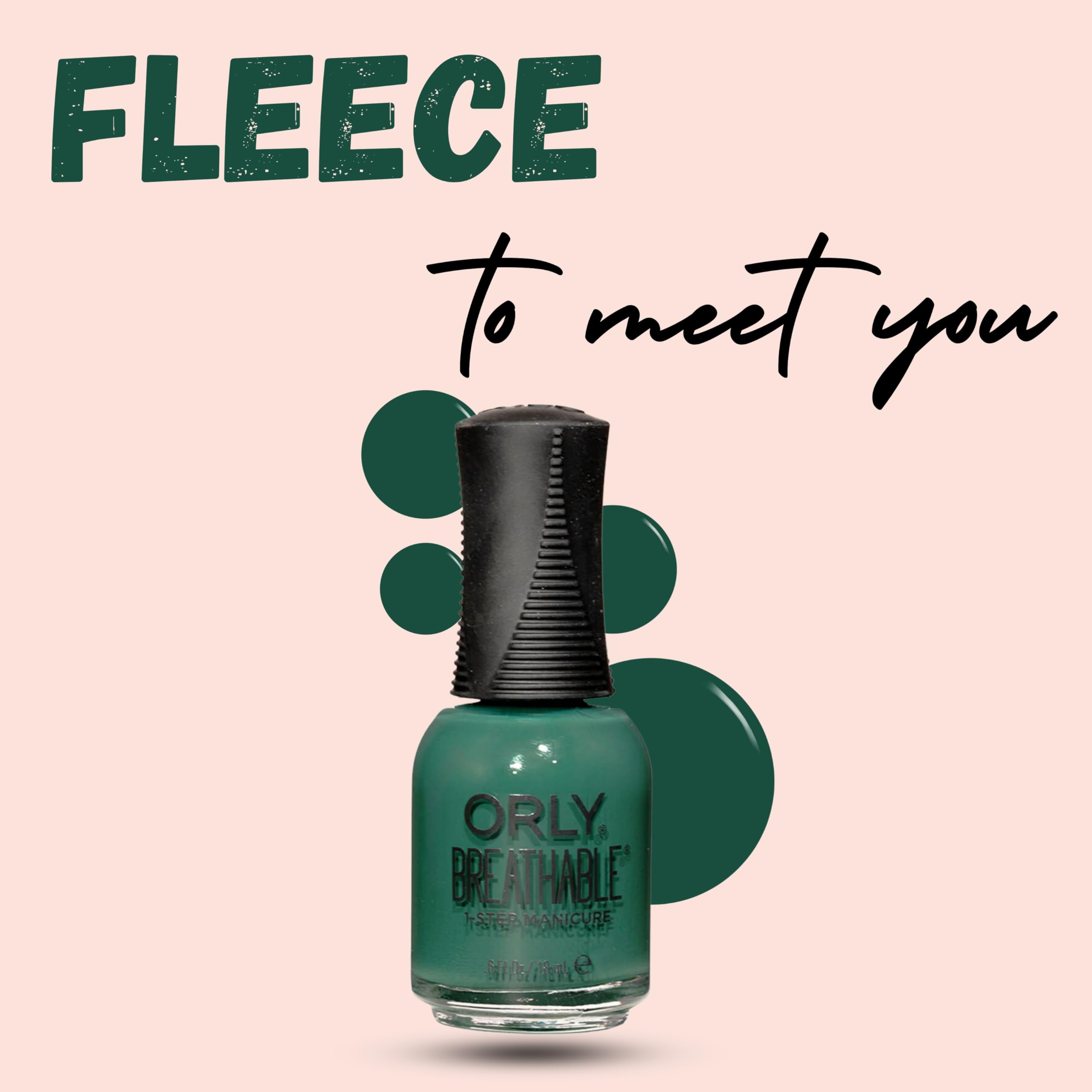 Orly Breathable Loose Threads Textile texture closeup highlights the soft, layered finish perfect for autumn looks.