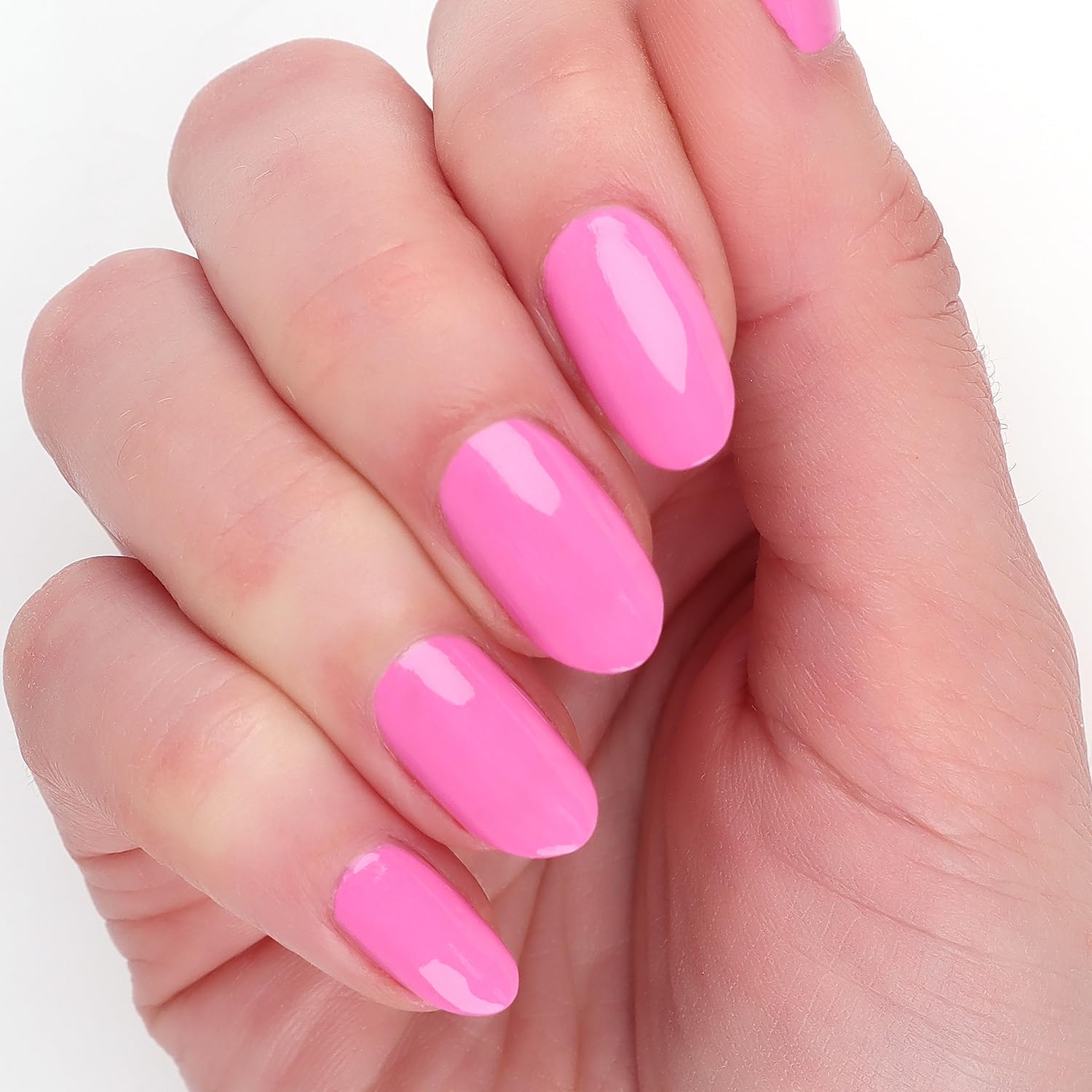 Orly It Started With Pink bottle swatch evokes soft romantic charm.