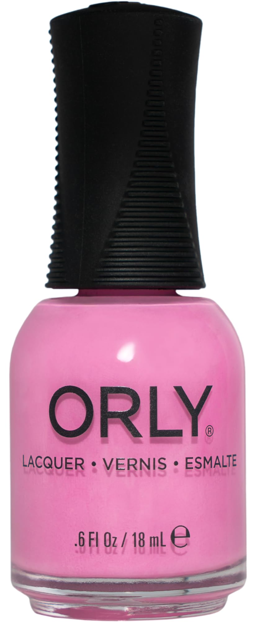 Orly Salon-quality pink nail polish on display for professional results.