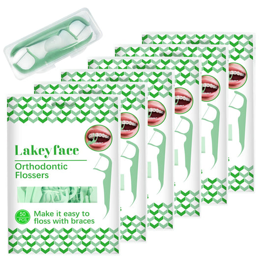 300-count orthodontic flossers with dispenser