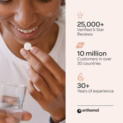 Orthomol Immun daily serving shown in ready-to-use packaging.