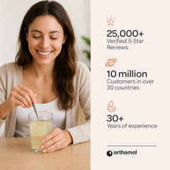 Orthomol Immun powder being used daily