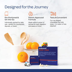 Child-friendly dosage and consumption illustration