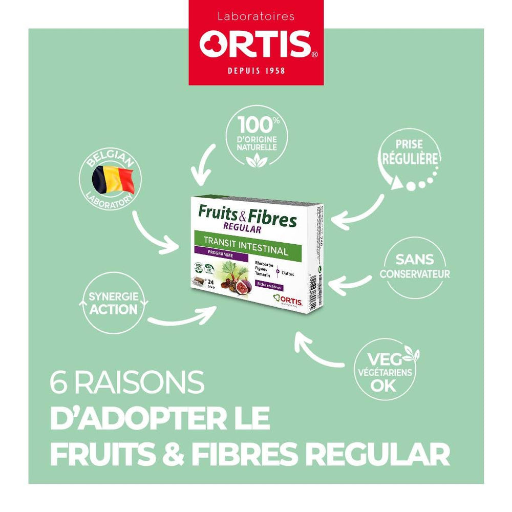 Assorted Ortis Fruits & Fibres cubes in a cup