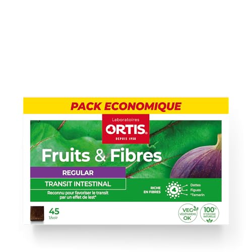 Ortis Fruits & Fibres Regular 45 Squares to Chew product close-up