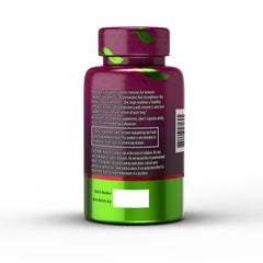 Close-up of ORZAX Elderberry Capsules bottle