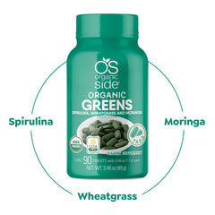 Vegan-friendly nutrition information on bottle