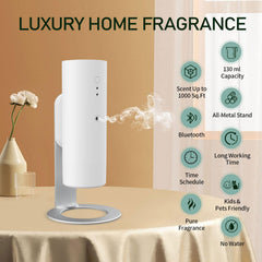 OscentPro diffuser operates quietly while using pure essential oils for fragrance.
