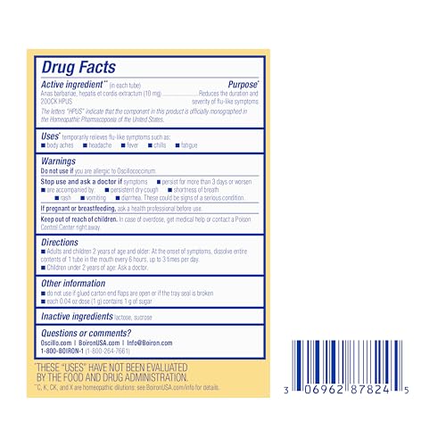 Single dose unit packaging for Oscillococcinum