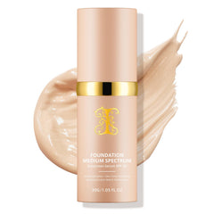 O.SECERT Color Changing Foundation front view delivers natural, even-toned finish.
