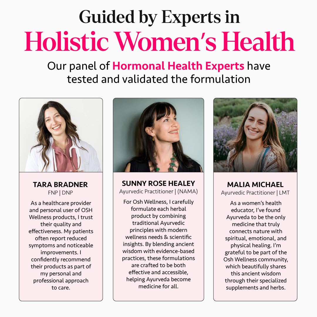 Capsules and bottle of hormone balance supplement