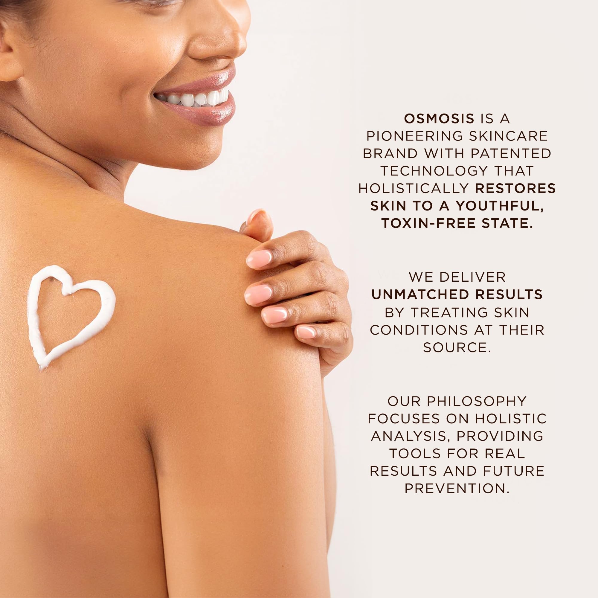 Lifestyle shot of OSMOSIS Recovery beside skincare items