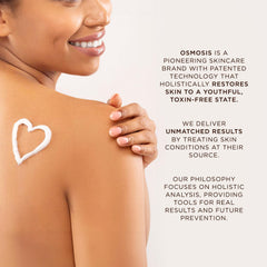 Lifestyle shot of OSMOSIS Recovery beside skincare items