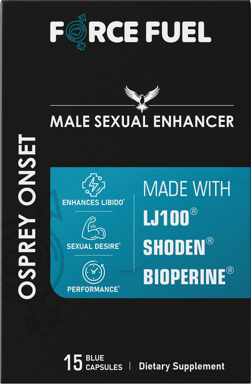 Osprey Onset 15 capsules bottle front view