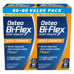 Osteo Bi-Flex Triple Strength joint health supplement bottle front view