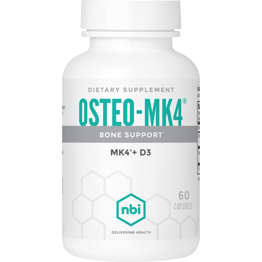Osteo-MK4 Bone Support bottle with 60 veggie capsules