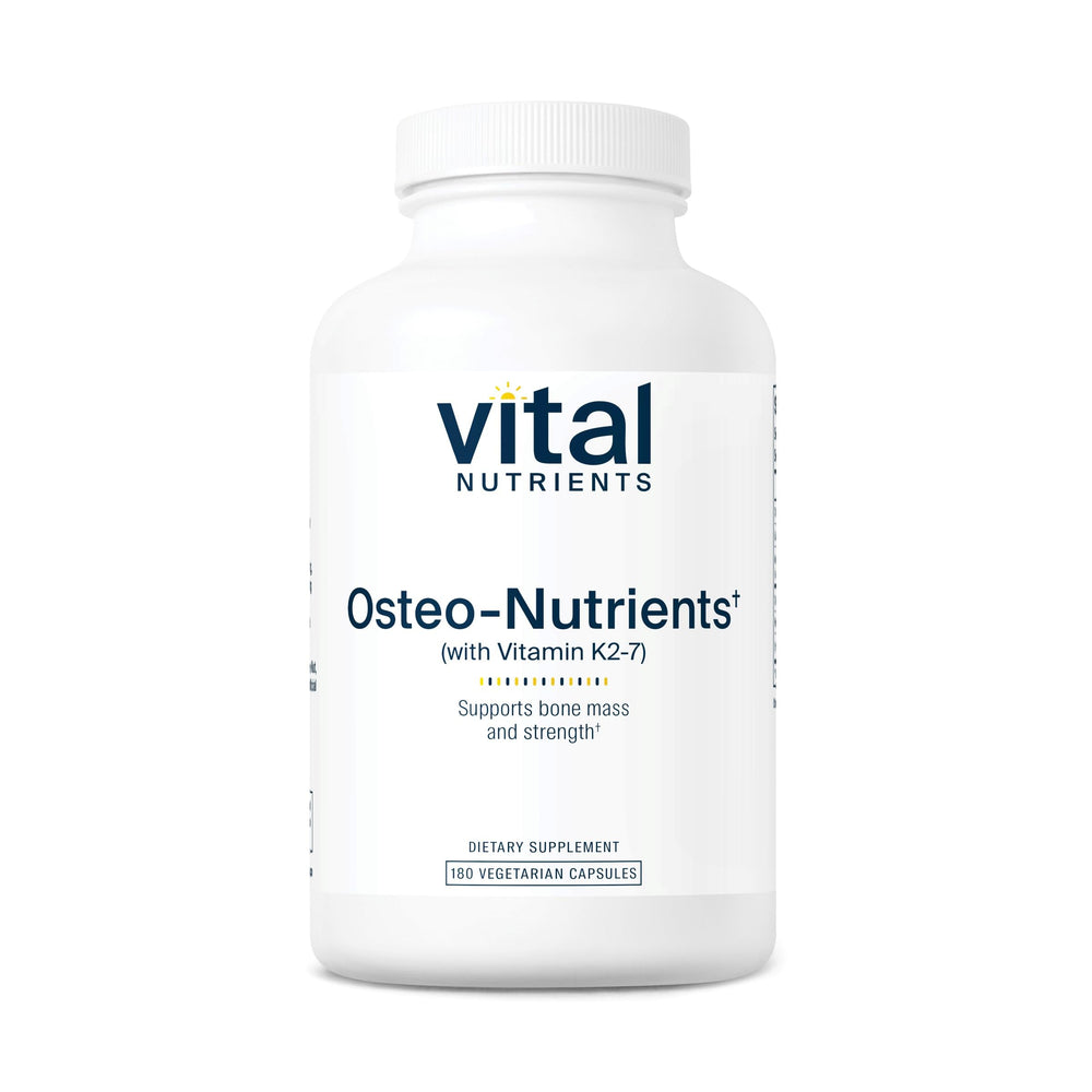 Vital Nutrients Osteo-Nutrients bottle label