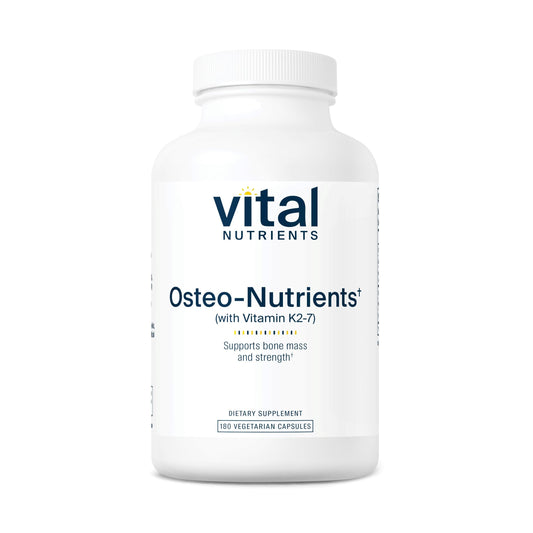 Vital Nutrients Osteo-Nutrients bottle label