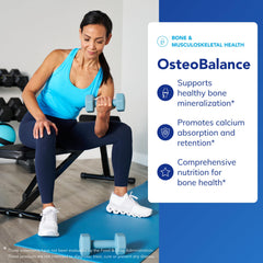 Calcium sources in OsteoBalance including calcium citrate and calcium malate