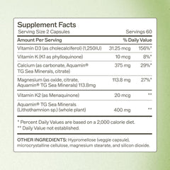 OsteoDura bone support formula with vitamin D3 and vitamin K2