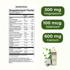 Label of OsteoProCare Joint Juice showing product details