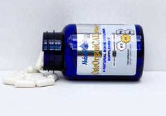 Front of 720-count Osteorganical Plus bottle highlighting plant-based calcium source