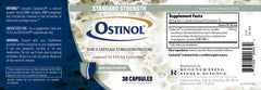 Made in USA Ostinol packaging label