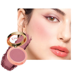 OULAC Blush Powder Mauve with soft matte finish for natural cheeks.