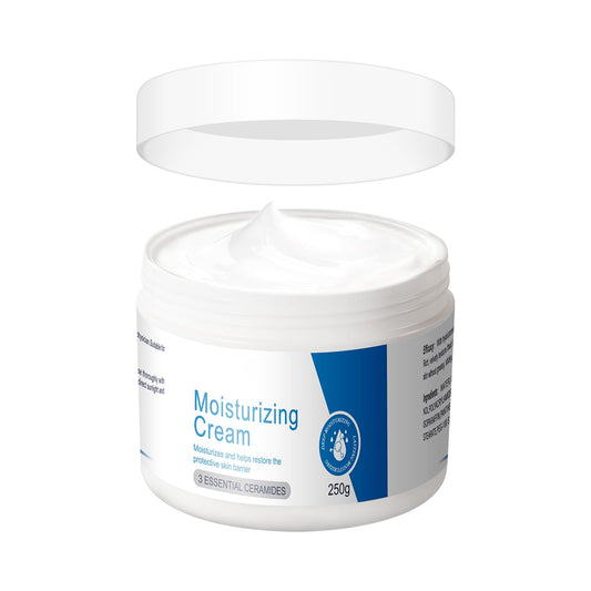 OUPEICHARM Moisturizing Cream bottle closeup showing rich hydration for daily softness