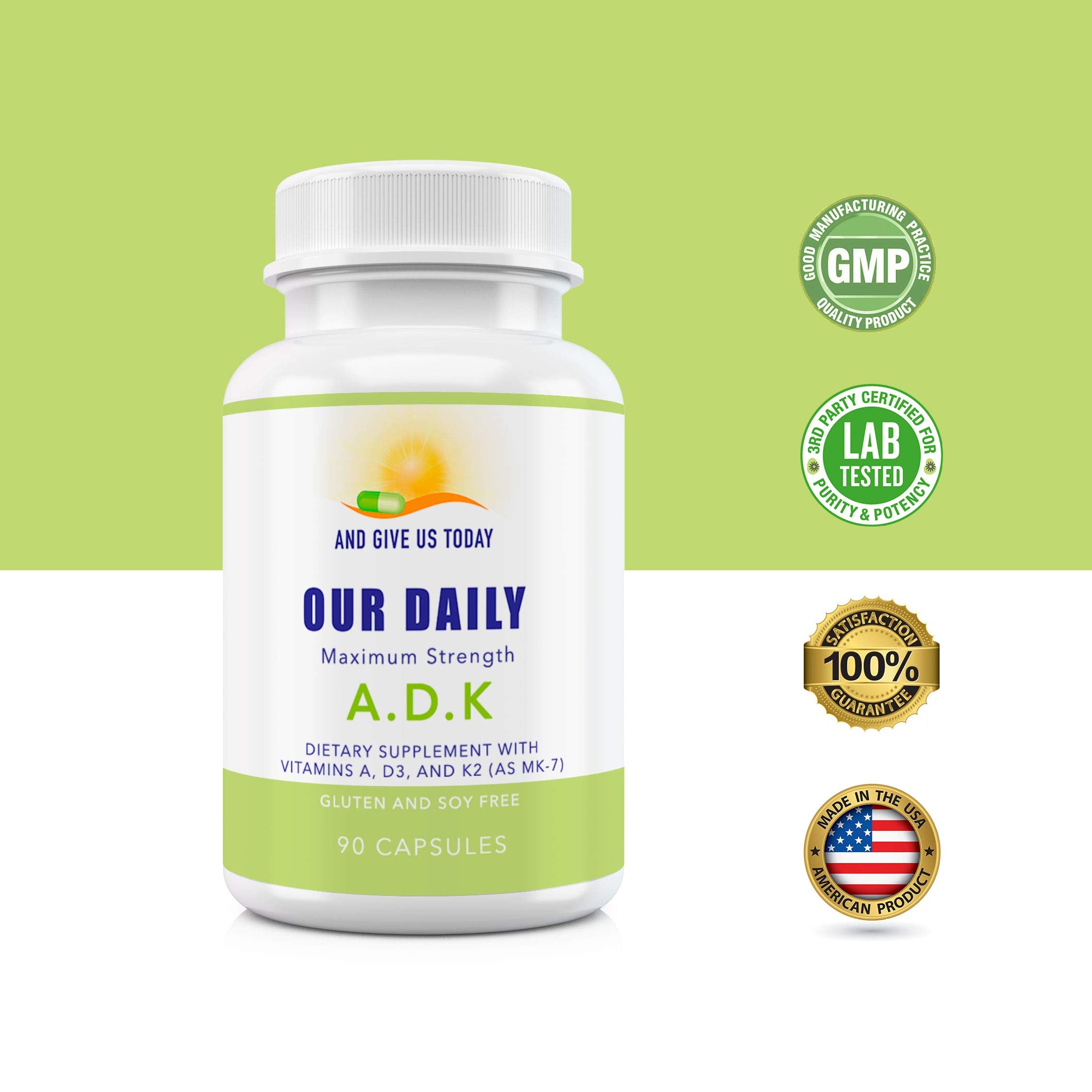 Gluten-free and soy-free allergen-free label