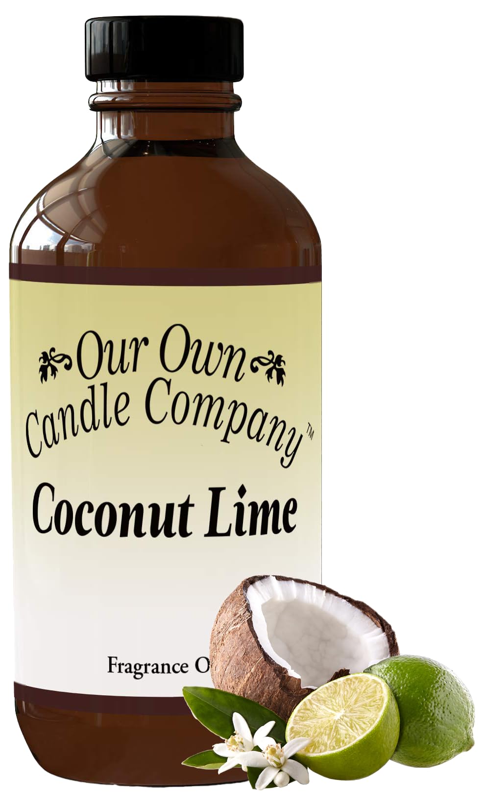 Our Own Candle Company Coconut Lime Fragrance Oil 2oz bottle