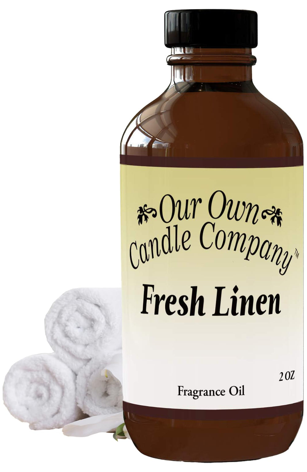 Our Own Candle Company Fresh Linen diffuser oil bottle - 2oz