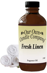 Our Own Candle Company Fresh Linen diffuser oil bottle - 2oz