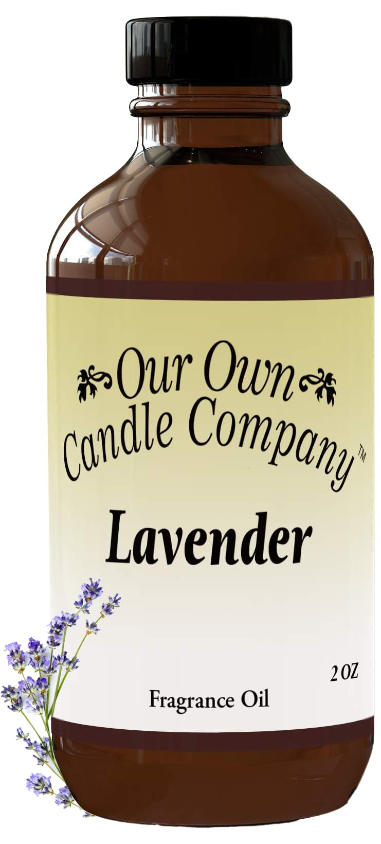 2oz bottle of lavender diffuser oil by Our Own Candle Company