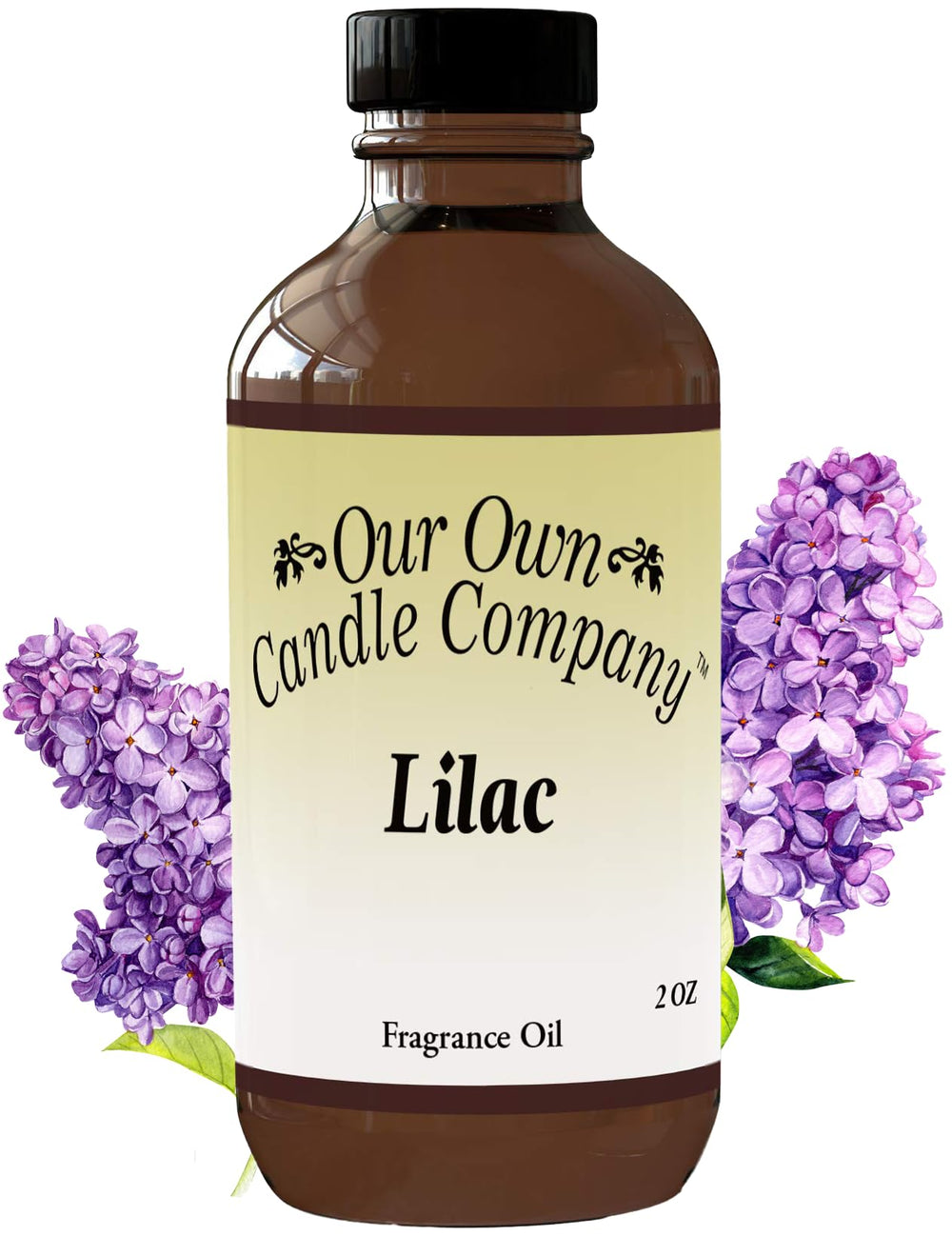 Lilac scented diffuser fragrance oil bottle - 2oz