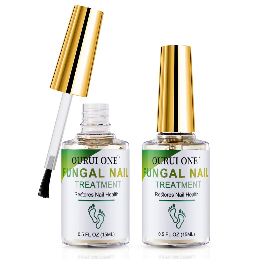 ourui one box-front fungus treatment shows the nail care packaging for nails