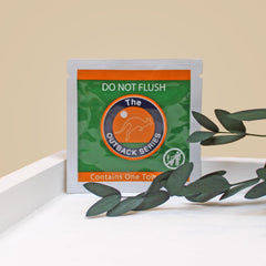 Earthy vanilla-eucalyptus aroma concept